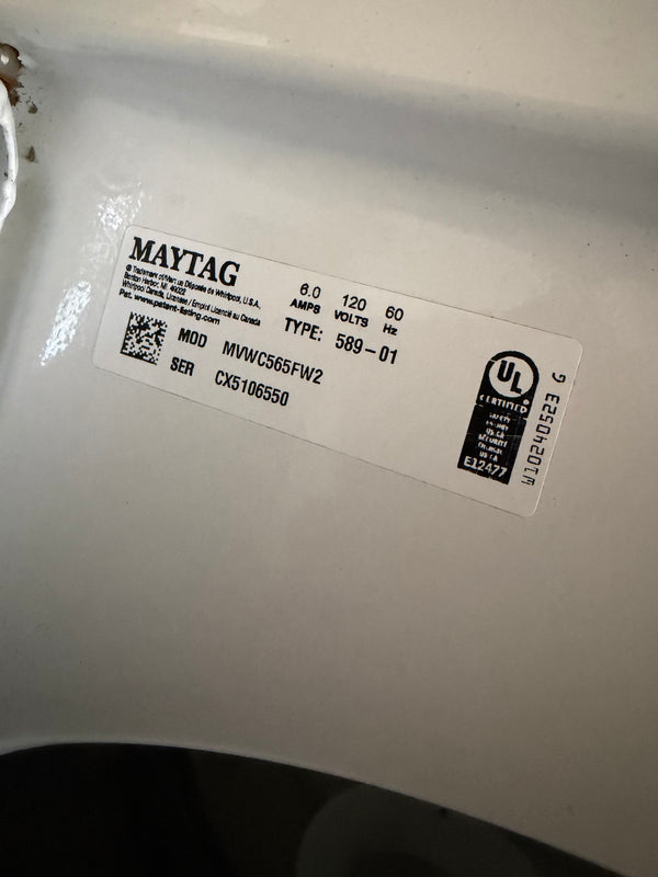 Maytag Top Load Washer & Electric Dryer Set