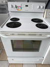 30” Freestanding White Frigidaire Coil Top Electric Range