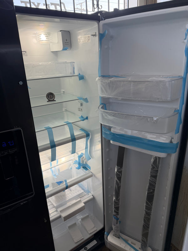 NEW 21 Cu. Ft. Counter-Depth Black Stainless Whirlpool Side-By-Side Refrigerator - Scratch & Dent