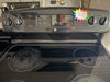 Black GE Glass Top Electric Range