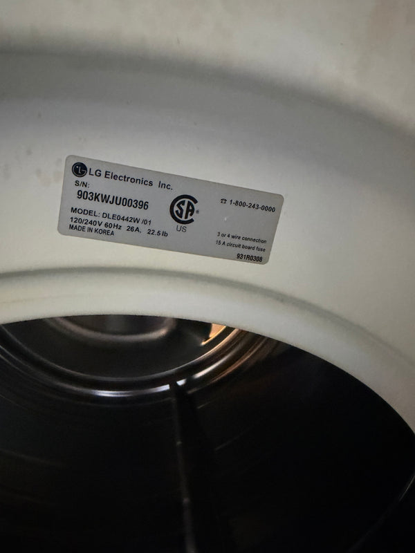LG Electric Dryer