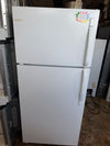 White 17 Cu. Ft. Frigidaire Refrigerator