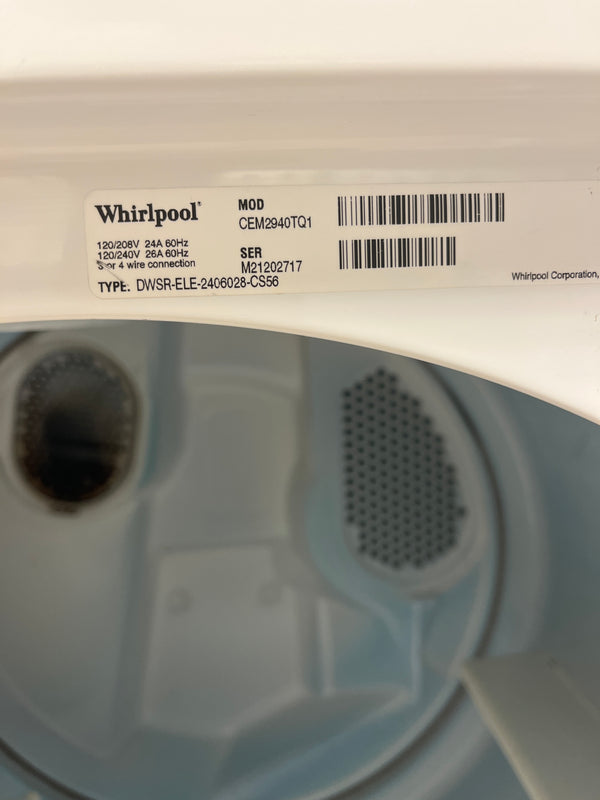 Roper Direct Drive Coin Operated Commercial Top Load Washer & Whirlpool Coin Operated Commercial Electric Dryer Set