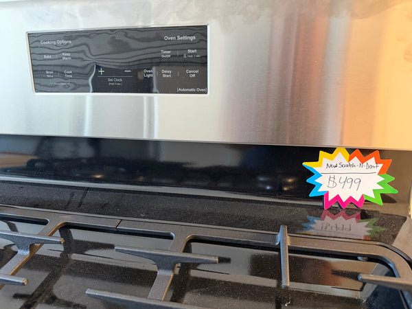 NEW 30” Stainless Steel Criterion Gas Range - Scratch & Dent
