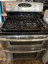 30” Maytag Gemini Stainless Steel Gas Double Oven - 5 Burner