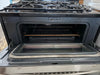 30” Maytag Gemini Stainless Steel Gas Double Oven - 5 Burner