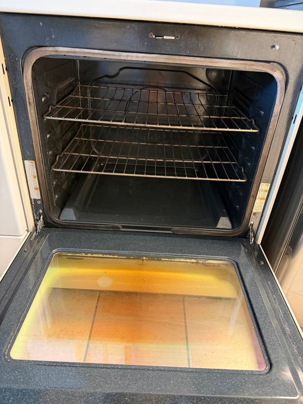 30” Bisque Maytag Glass Top Electric Range