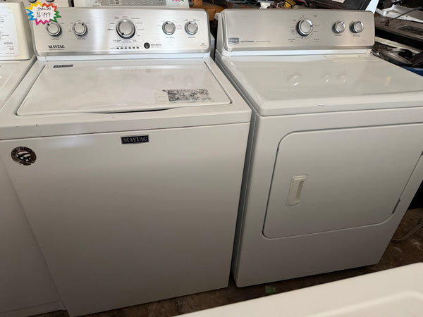 Maytag Top Load Washer & Electric Dryer Set
