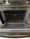 30” Black Maytag Glass Top Electric Range