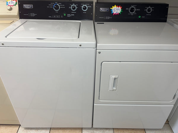 Maytag Heavy Duty Top Load Washer & Gas Dryer Set