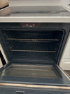 30” White GE Glass Top Electric Range