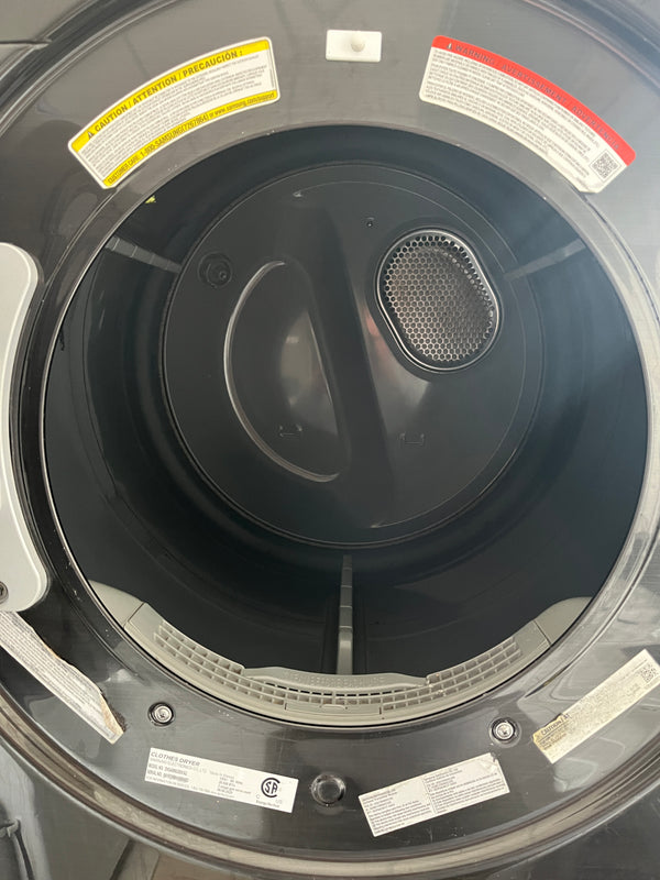 Samsung Brushed Black 4.5 Cu Ft Front Load Washer & 7.5 Cu Ft Smart Gas Dryer