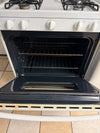 30” White GE Gas Range