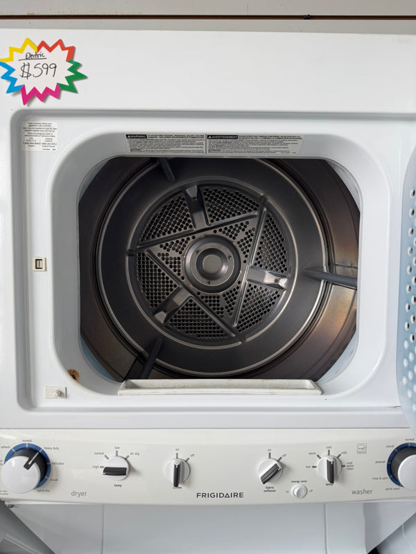 27” Wide Frigidaire Electric Laundry Center
