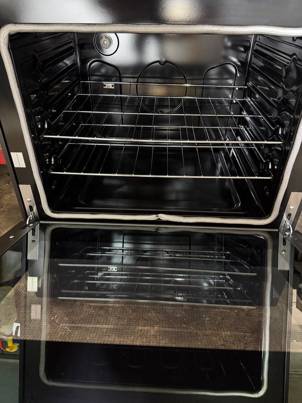 New Black Criterion Electric Glass Top Range - 1 Year Warranty Included