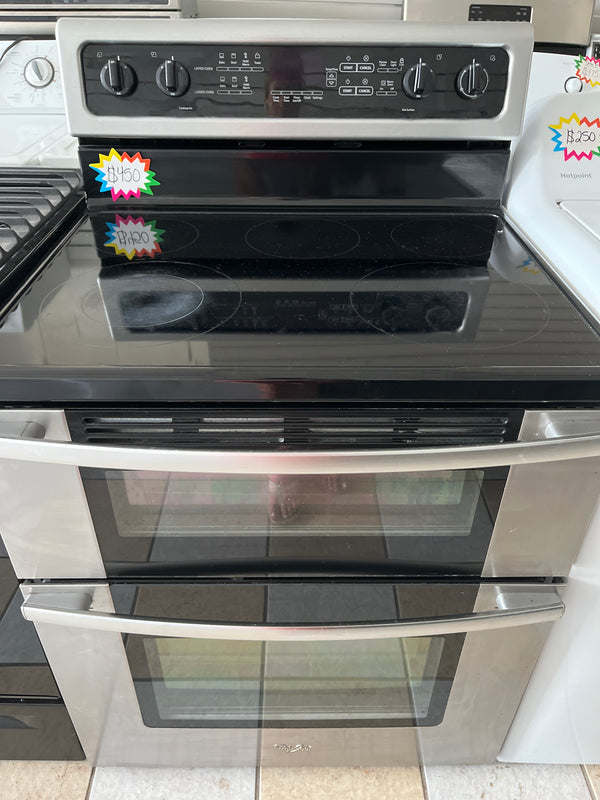 30” Whirlpool Glass-Top Electric Range