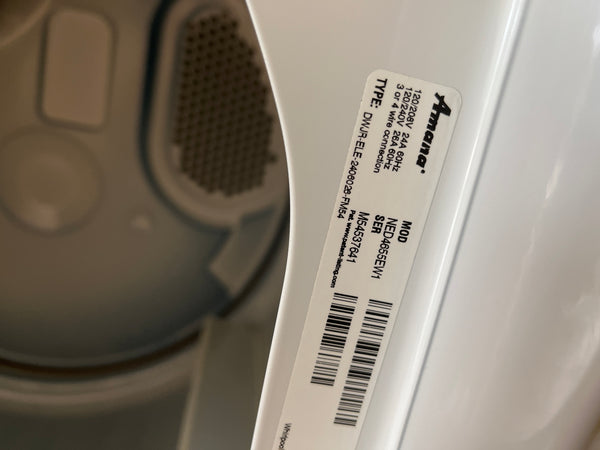 29” Amana Top-load Washer & Electric Dryer Set