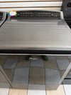 Gray Whirlpool Cabrio Top Load Washer & Electric Dryer Set - XL Capacity