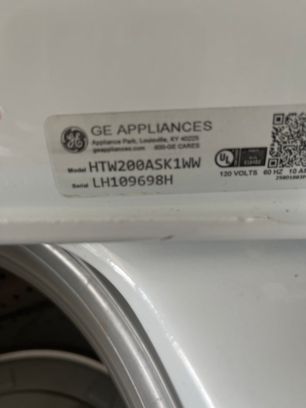 27” Hotpoint Top Load Washer
