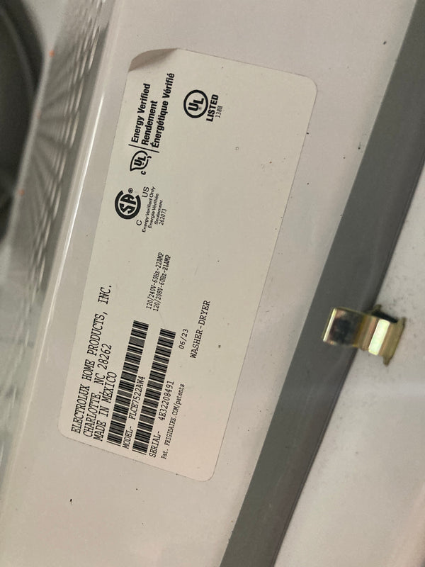 2023 Frigidaire Electric Laundry Center