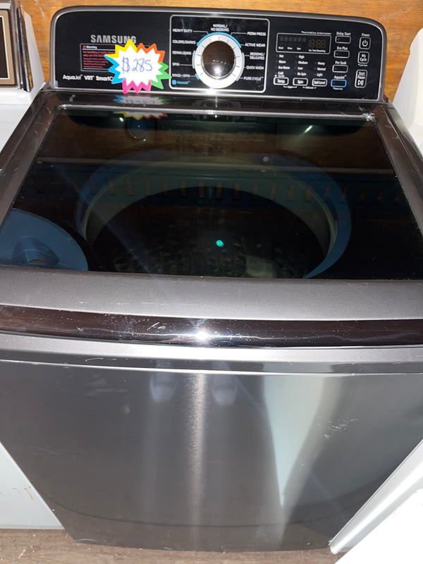 27” Samsung Platinum Top Load Washer