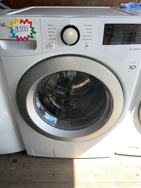 27” LG Direct Drive Front Load Washer