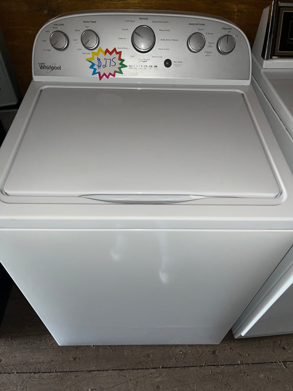 27” Whirlpool Top Load Washer