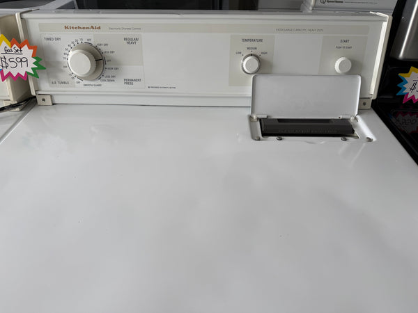 Matching KitchenAid (Whirlpool Direct Drive) Top Load Washer & Gas Dryer Set