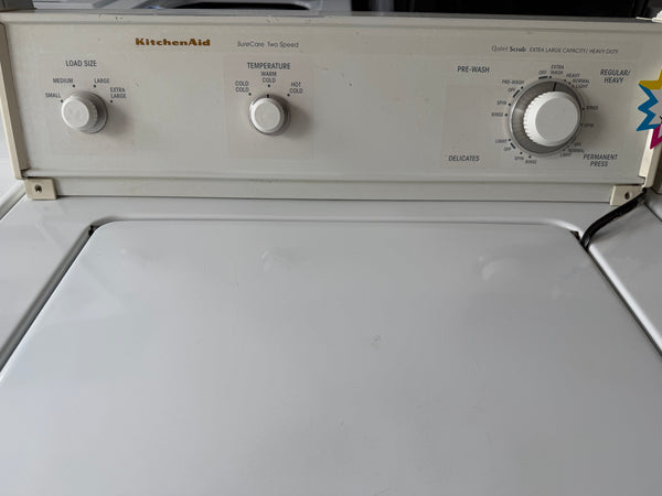 Matching KitchenAid (Whirlpool Direct Drive) Top Load Washer & Gas Dryer Set