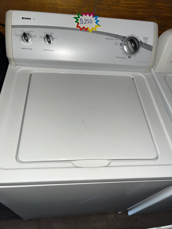 27” Kenmore 400 Series Top Load Washer