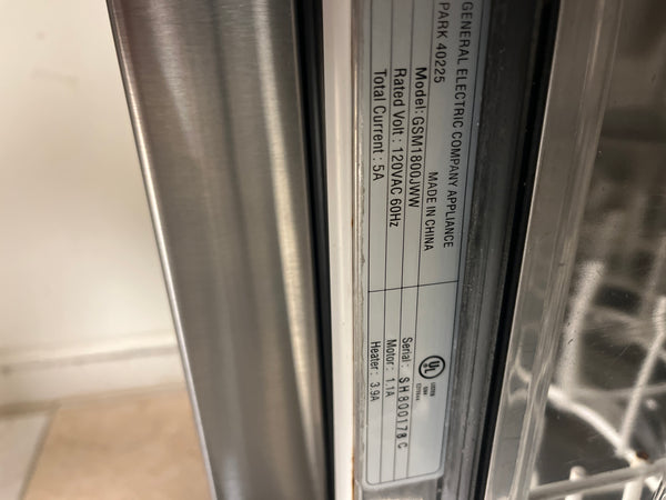 18” GE Dishwasher