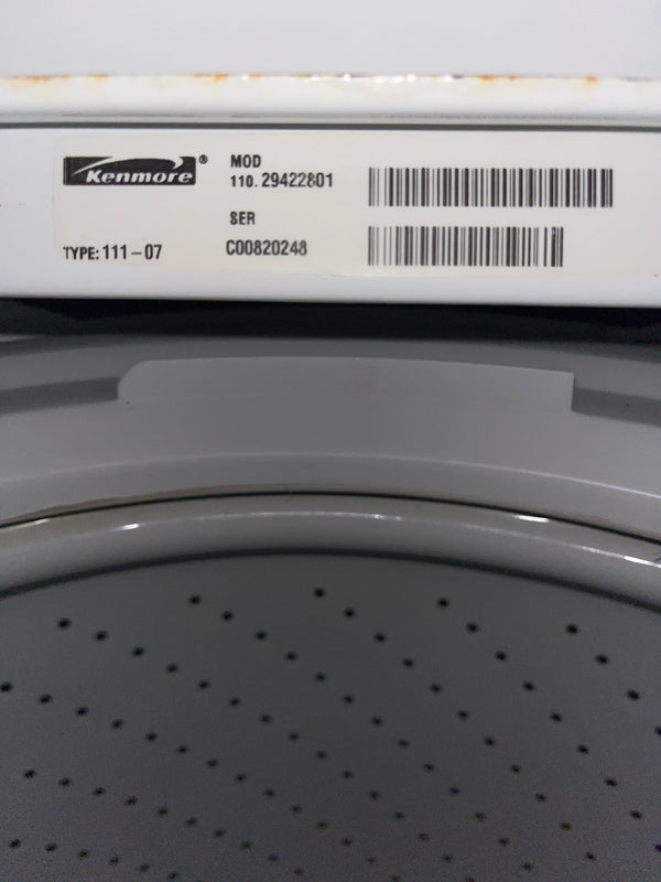 27” Kenmore 400 Series Top Load Washer