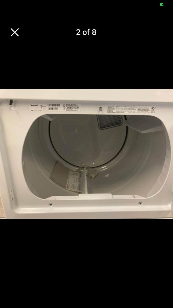 New Whirlpool Commercial Built Gas Dryer - Manufacturers Warranty Included